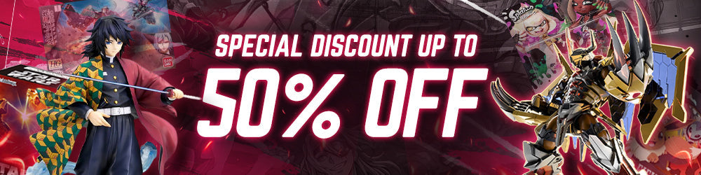 Special Discount up to 50% Off