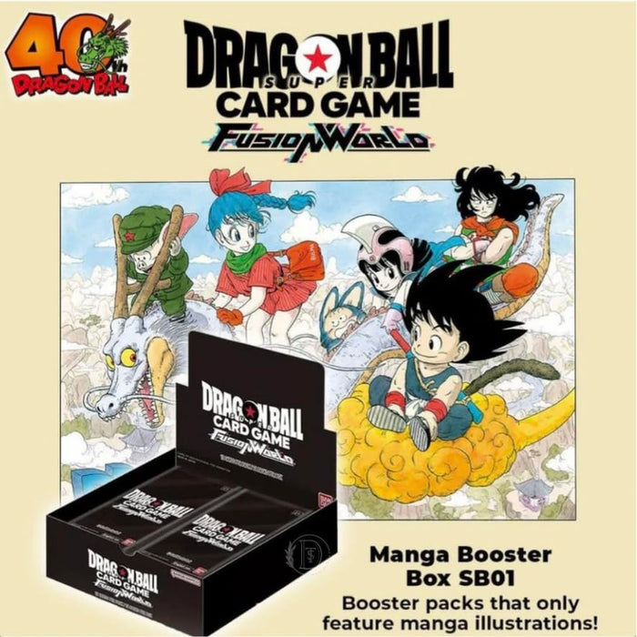 Pack booster Dragon Ball Fusion 40e anniversaire SB01 01
